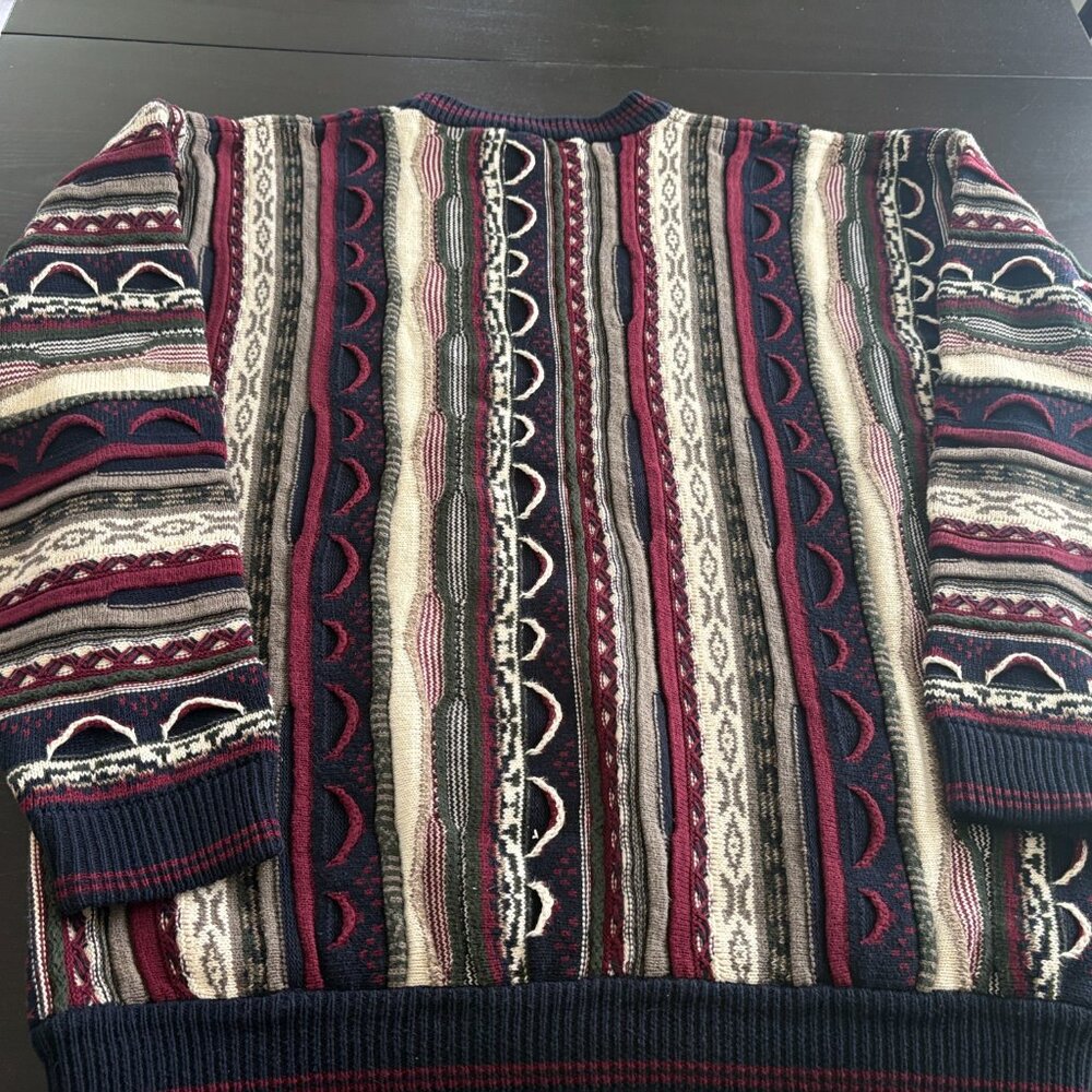 Vintage Mens Cotton Traders Coogi Style Crewneck Sweater Size XL - Picture 7 of 7